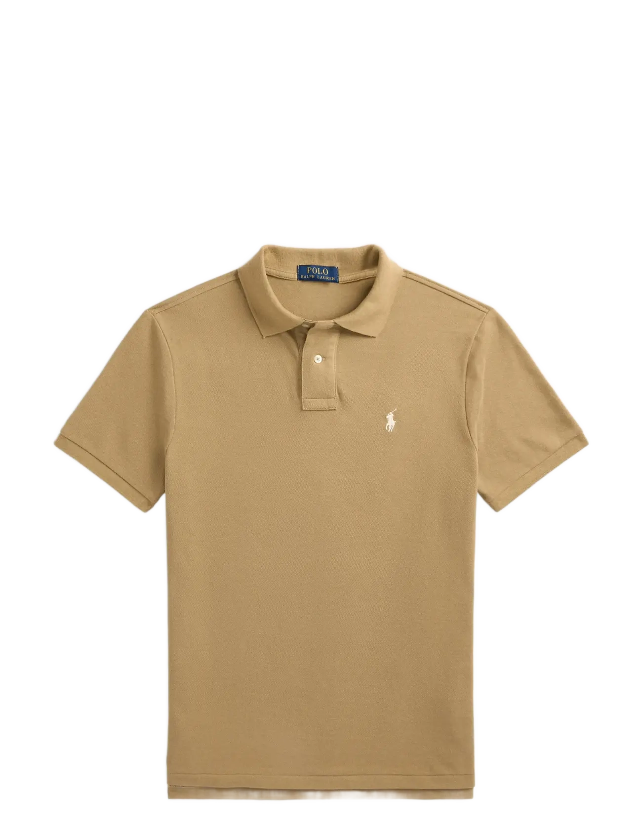 Polo Ralph Lauren - BASIC MESH-SSL-KNT - polo shirts - cafe tan/c8176 - 1