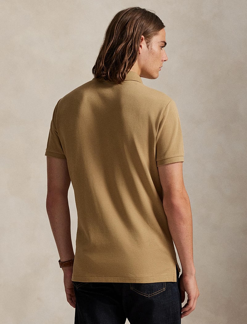 Polo Ralph Lauren - The Iconic Mesh Polo Shirt - stickade pikéer - cafe tan/c8176 - 2