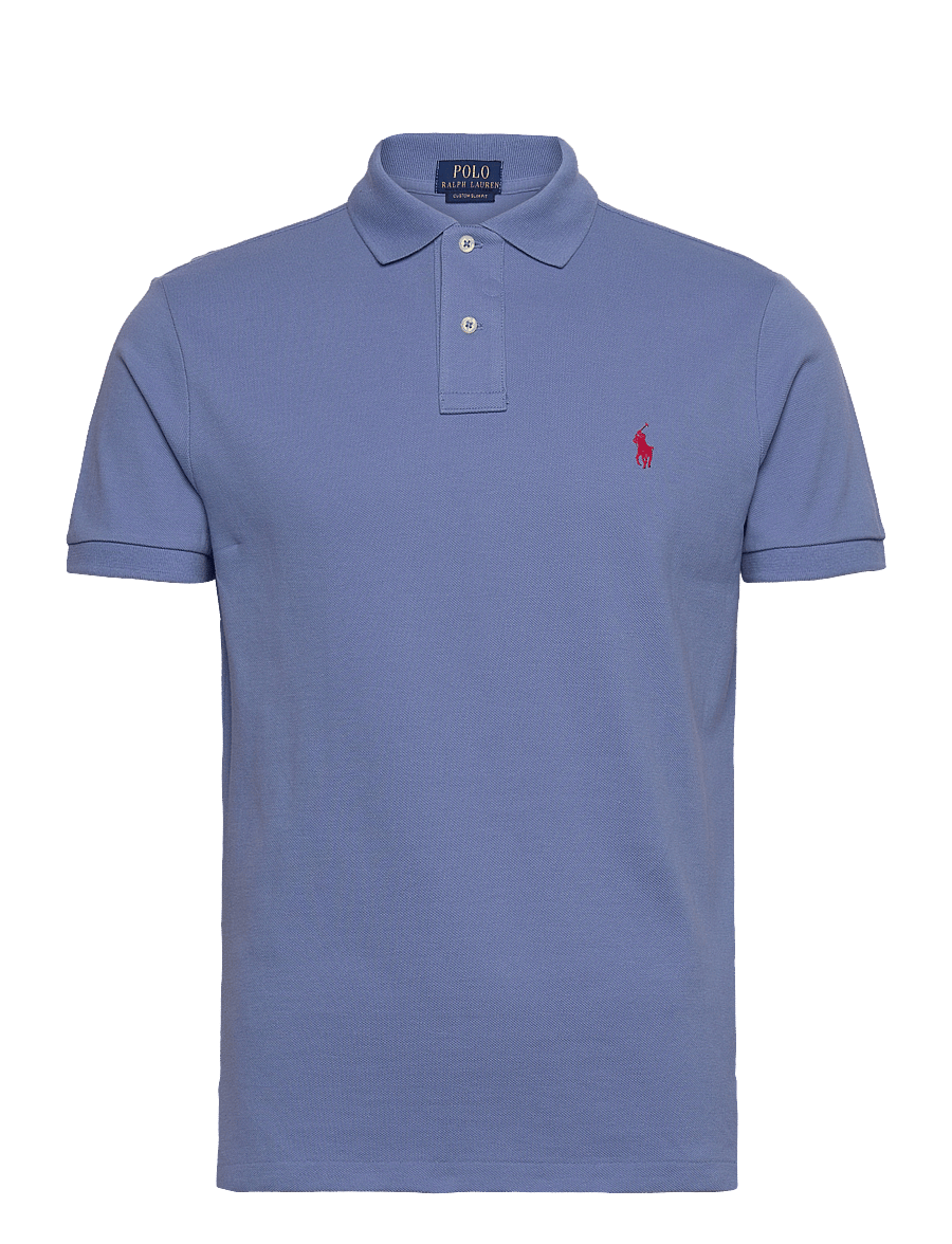 Polo Ralph Lauren - The Iconic Custom Slim Fit Mesh Polo - kurzärmelig - campus blue/c3828 - 0