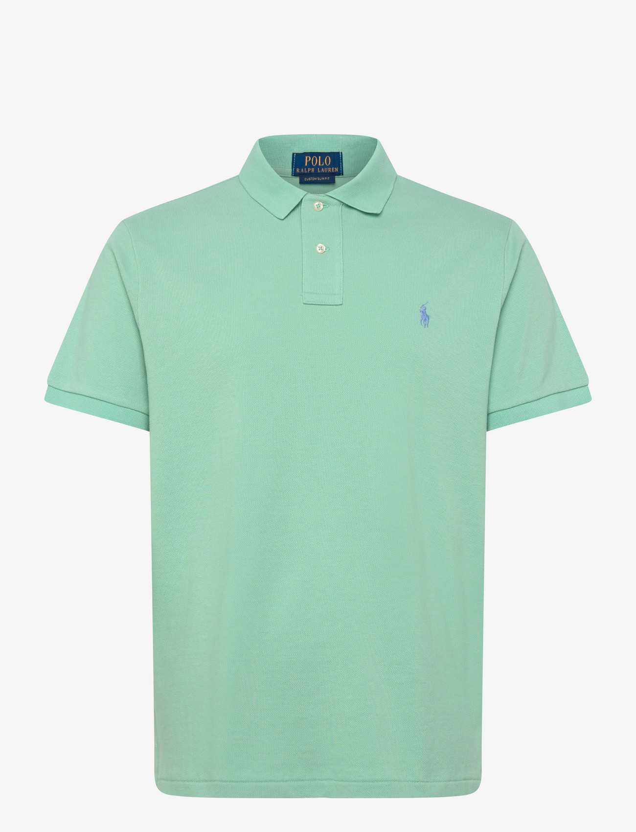 Polo Ralph Lauren - BASIC MESH-SSL-KNT - kortärmade pikéer - celadon/c7109 - 0