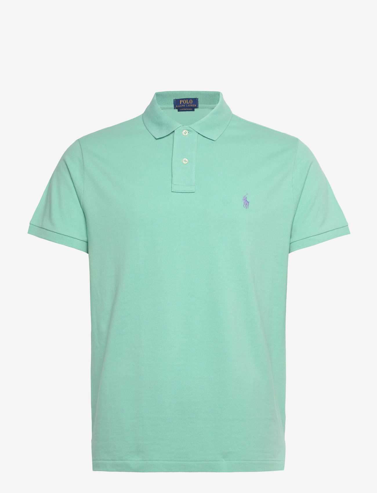 Polo Ralph Lauren - The Iconic Mesh Polo Shirt - efterårstøj - celadon/c7215 - 0