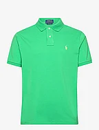 Custom Slim Fit Mesh Polo Shirt - CLASSIC KELLY/C12