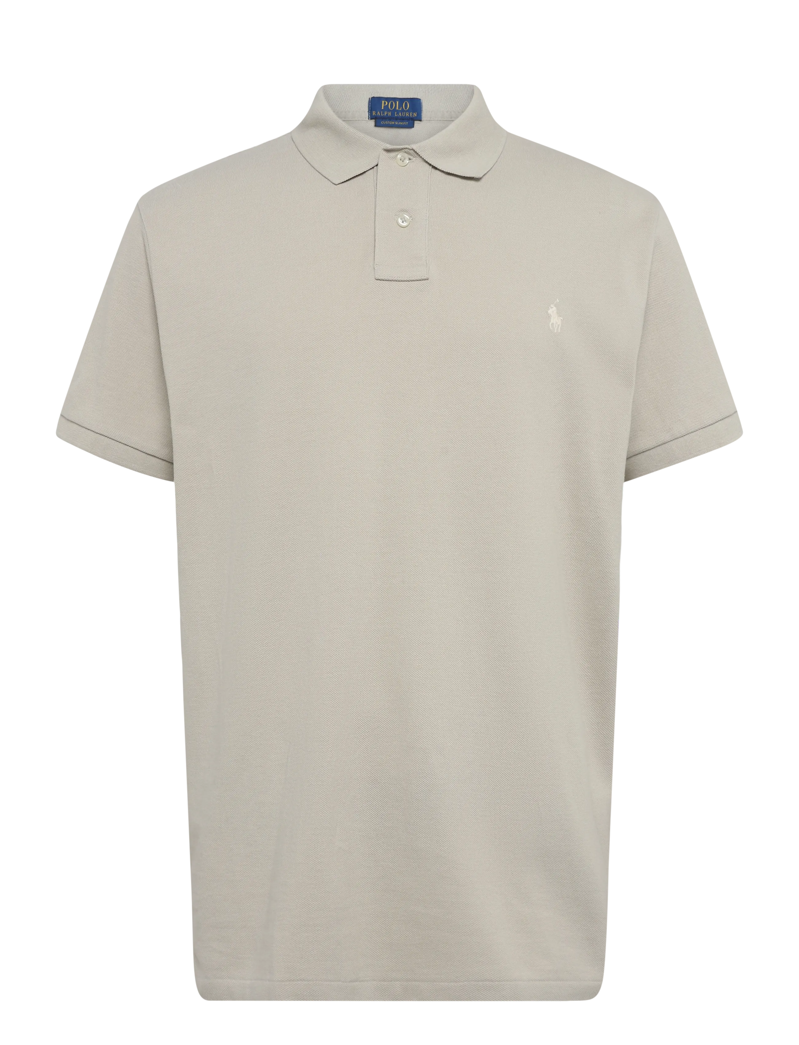 Polo Ralph Lauren - The Iconic Custom Slim Fit Mesh Polo - kurzärmelig - classic stone/c81 - 1