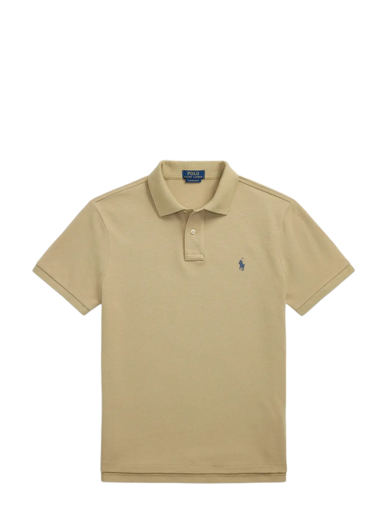 The Iconic Mesh Polo Shirt - COASTAL BEIGE/C79