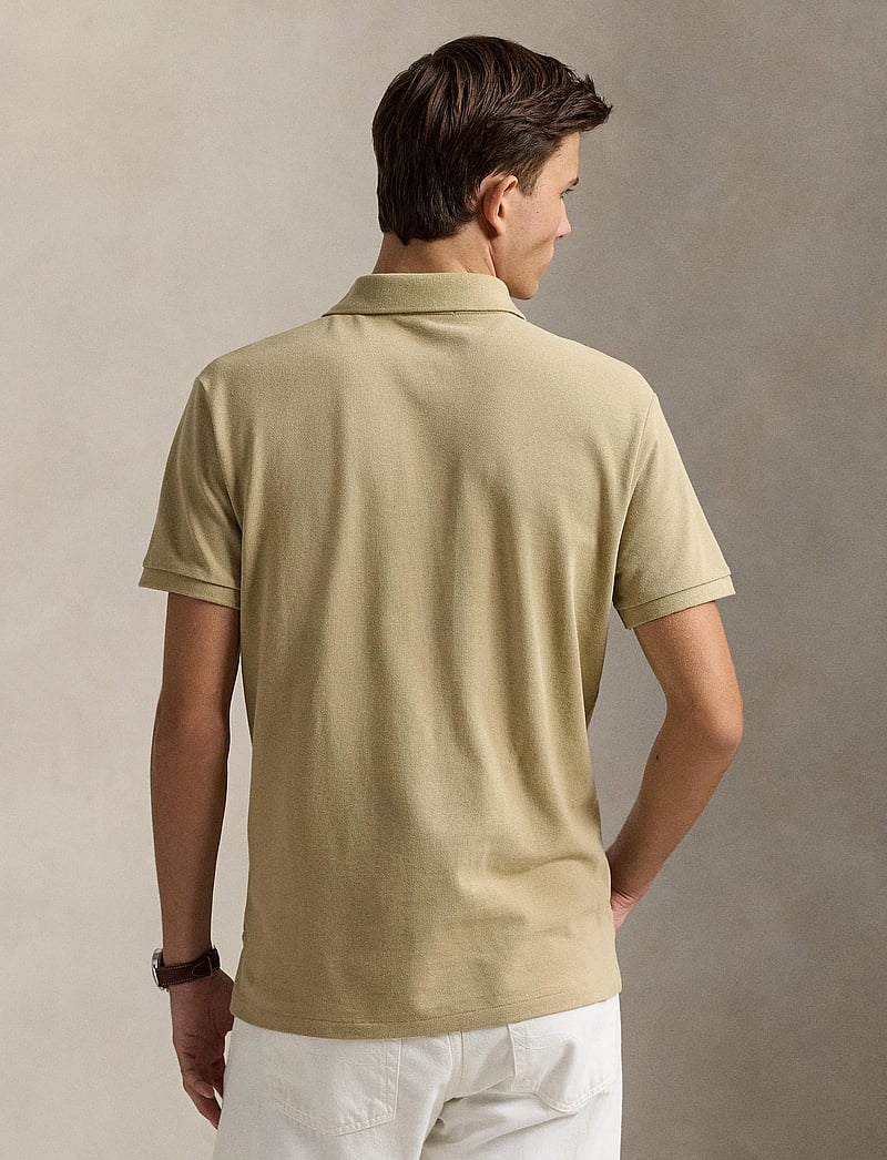 Polo Ralph Lauren - The Iconic Mesh Polo Shirt - stickade pikéer - coastal beige/c79 - 2