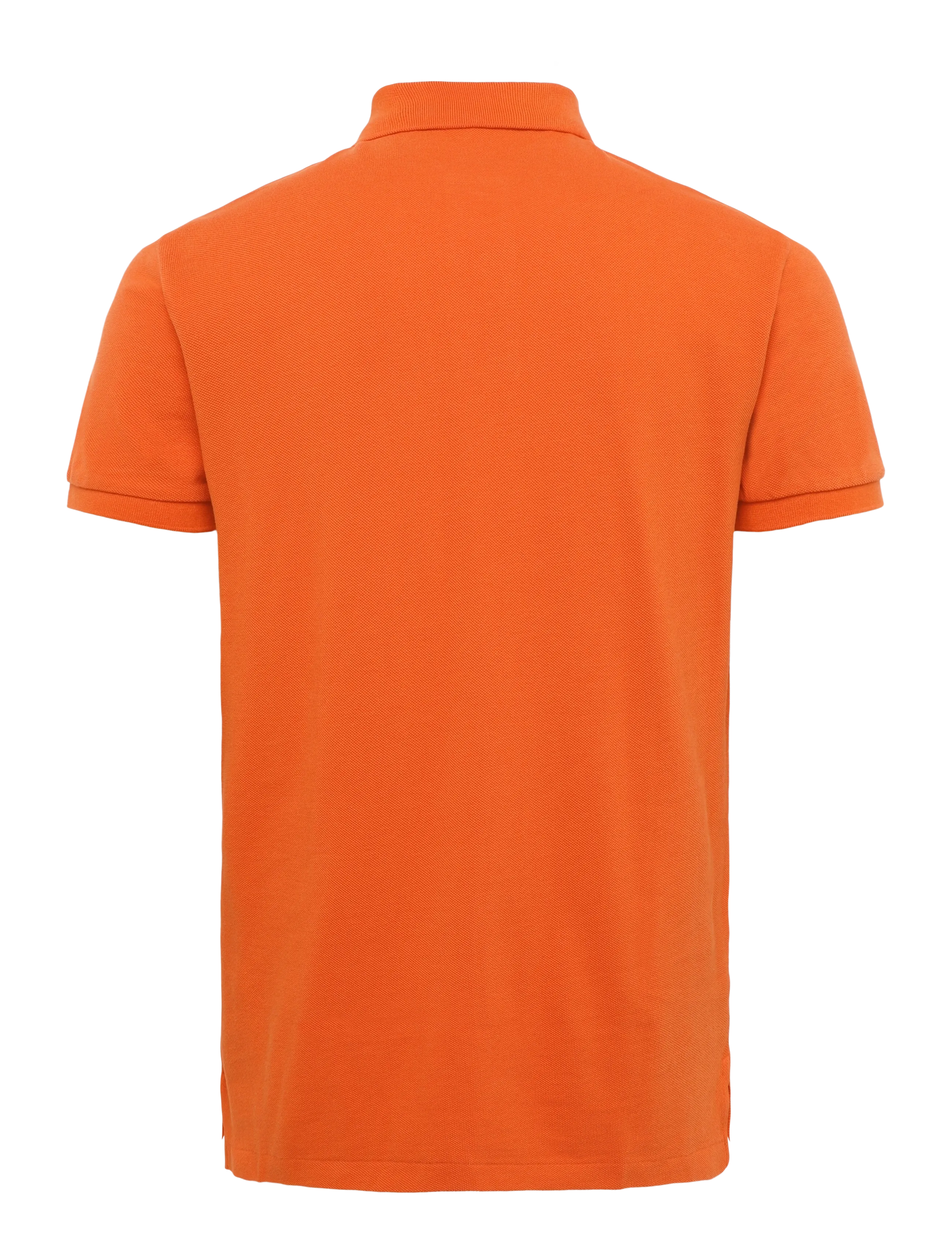 Polo Ralph Lauren - The Iconic Custom Slim Fit Mesh Polo - kurzärmelig - college orange/c5 - 1