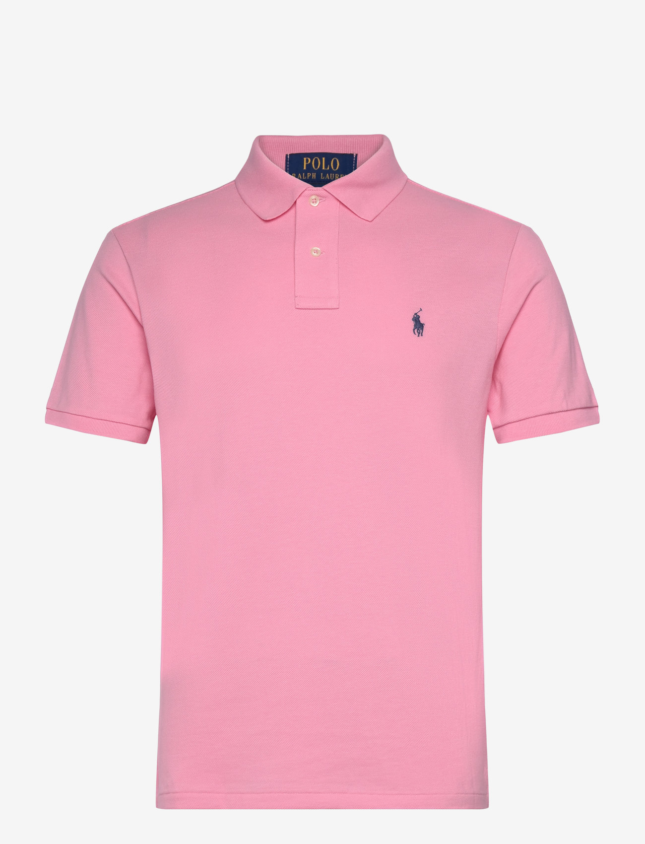 Polo Ralph Lauren - The Iconic Mesh Polo Shirt - efterårstøj - course pink/c7532 - 0