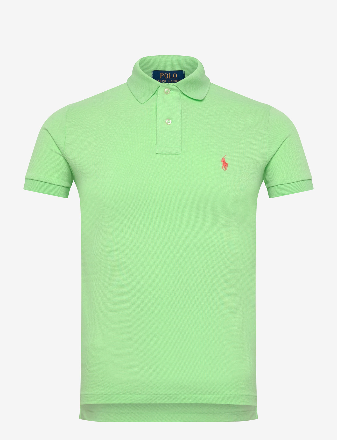 Polo Ralph Lauren - BASIC MESH-SSL-KNT - kortärmade pikéer - cruise lime/c2113 - 0