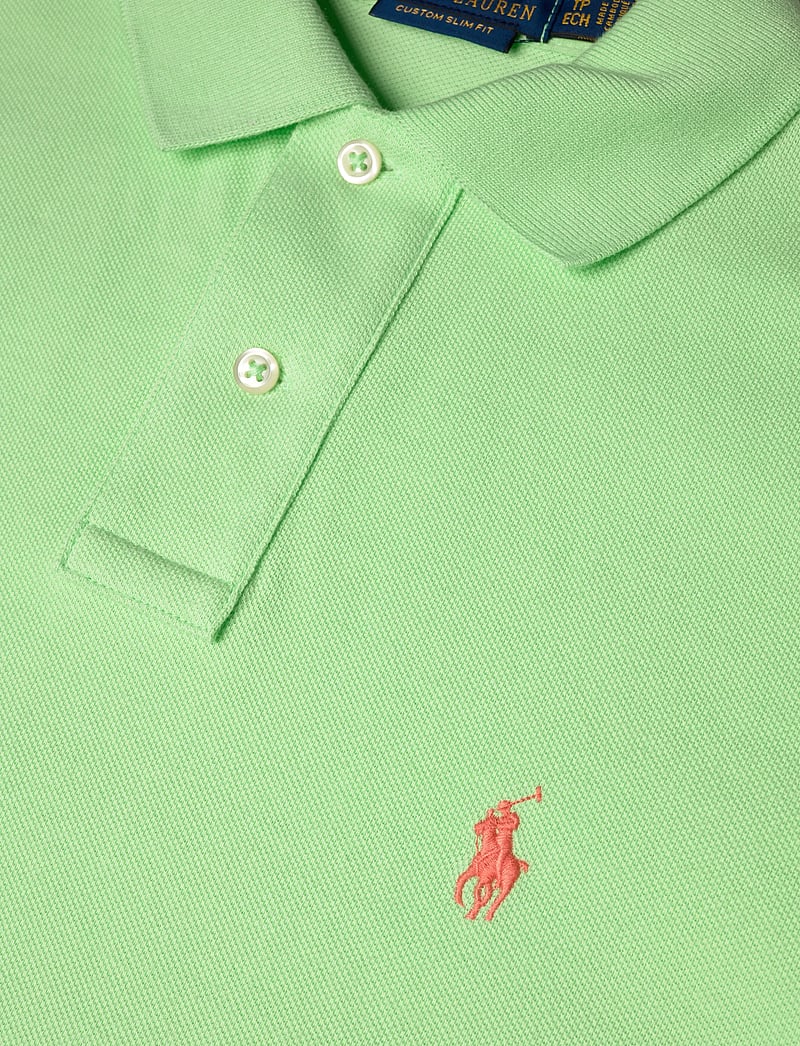 Polo Ralph Lauren - BASIC MESH-SSL-KNT - kortärmade pikéer - cruise lime/c2113 - 2