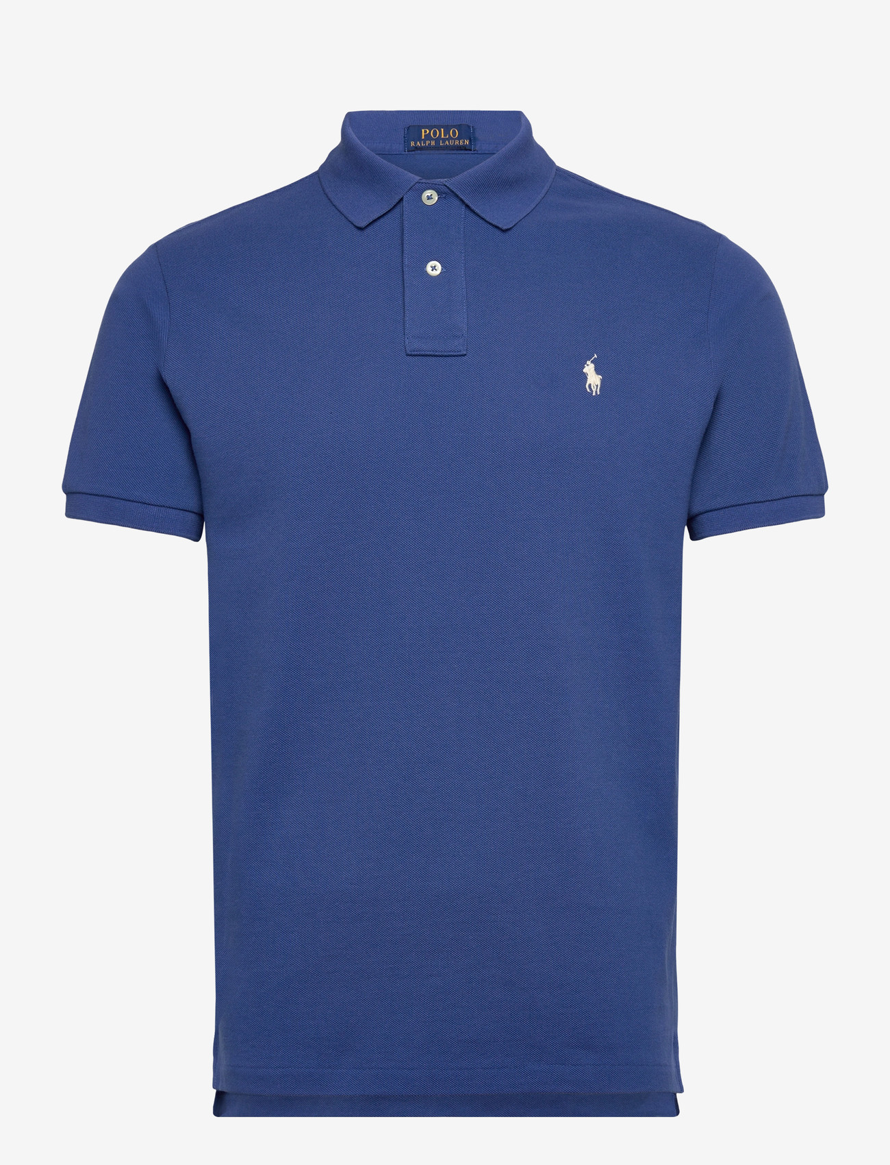 Polo Ralph Lauren - BASIC MESH-SSL-KNT - kortärmade pikéer - dusty azure/cream - 0