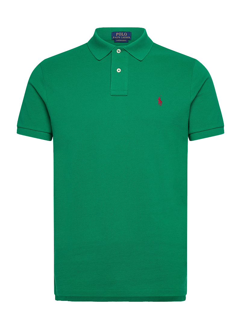 Polo Ralph Lauren - BASIC MESH-SSL-KNT - kortärmade pikéer - erin green/c3966 - 0