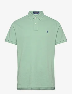 Custom Slim Fit Mesh Polo Shirt, Polo Ralph Lauren