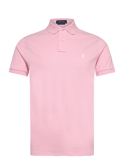 Polo Roses Open Polo Ralph Lauren The Iconic Custom Slim Fit Mesh Polo (Garden Pink ...