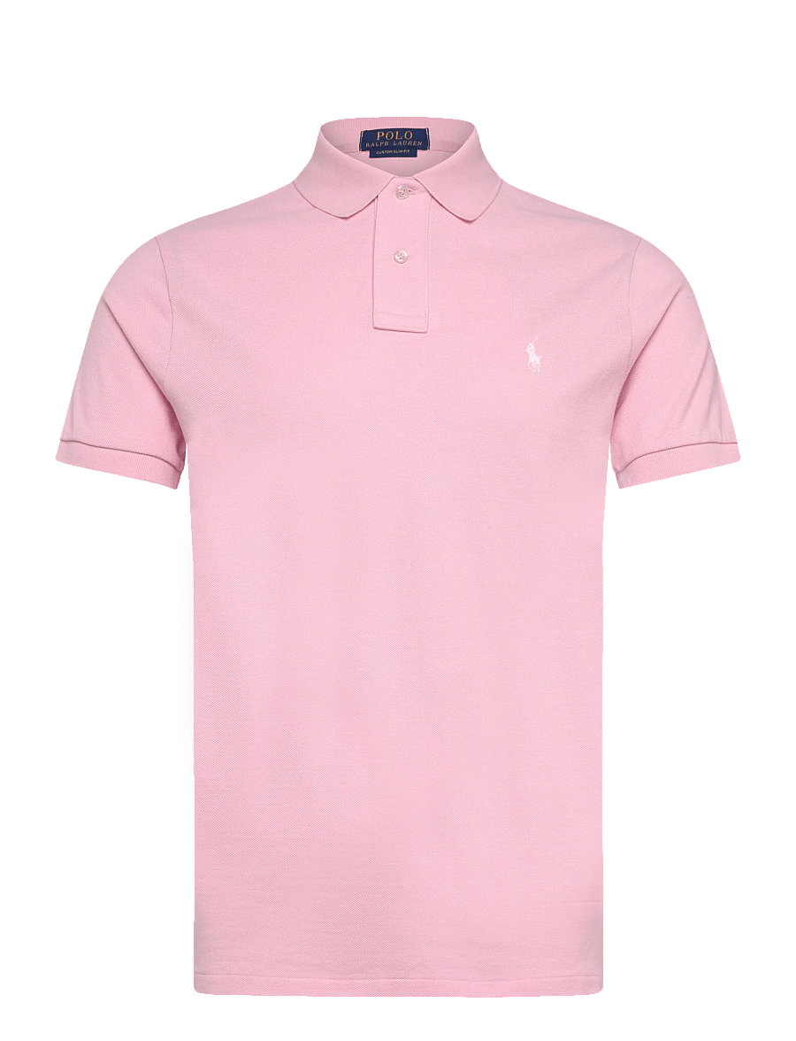Polo Ralph Lauren - The Iconic Custom Slim Fit Mesh Polo - lühikeste varrukatega polod - garden pink - 0