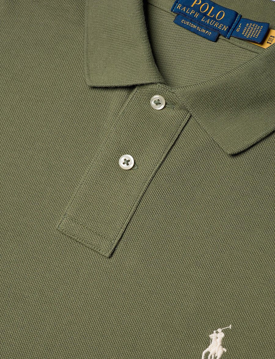 Polo Ralph Lauren - The Iconic Mesh Polo Shirt - kurzärmelig - garden trail/c812 - 2