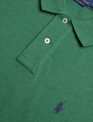 Polo Ralph Lauren - Custom Slim Fit Mesh Polo Shirt - polo marškinėliai trumpomis rankovėmis - green heather/c79 - 3