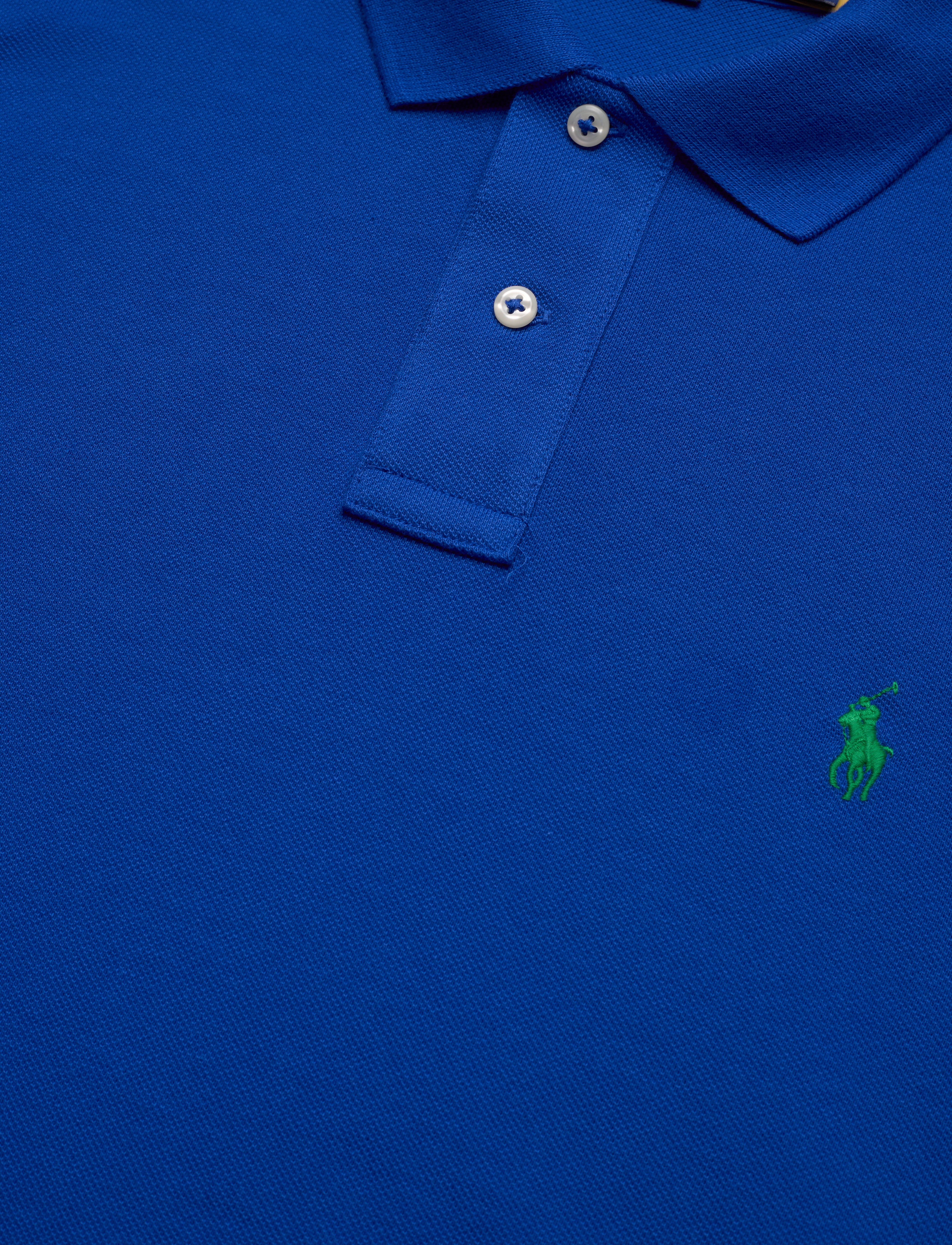 Polo Ralph Lauren - BASIC MESH-SSL-KNT - short-sleeved polos - heritage blue/c61 - 2