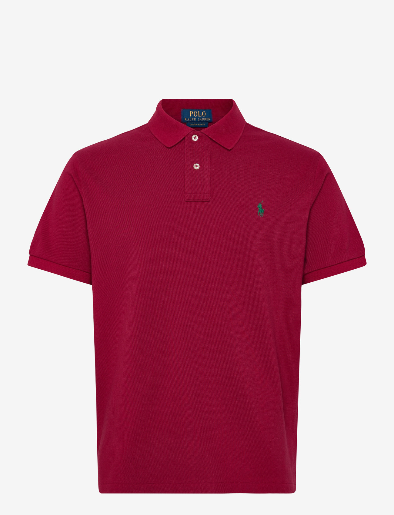 Polo Ralph Lauren - BASIC MESH-SSL-KNT - kortärmade pikéer - heritage red/c521 - 0