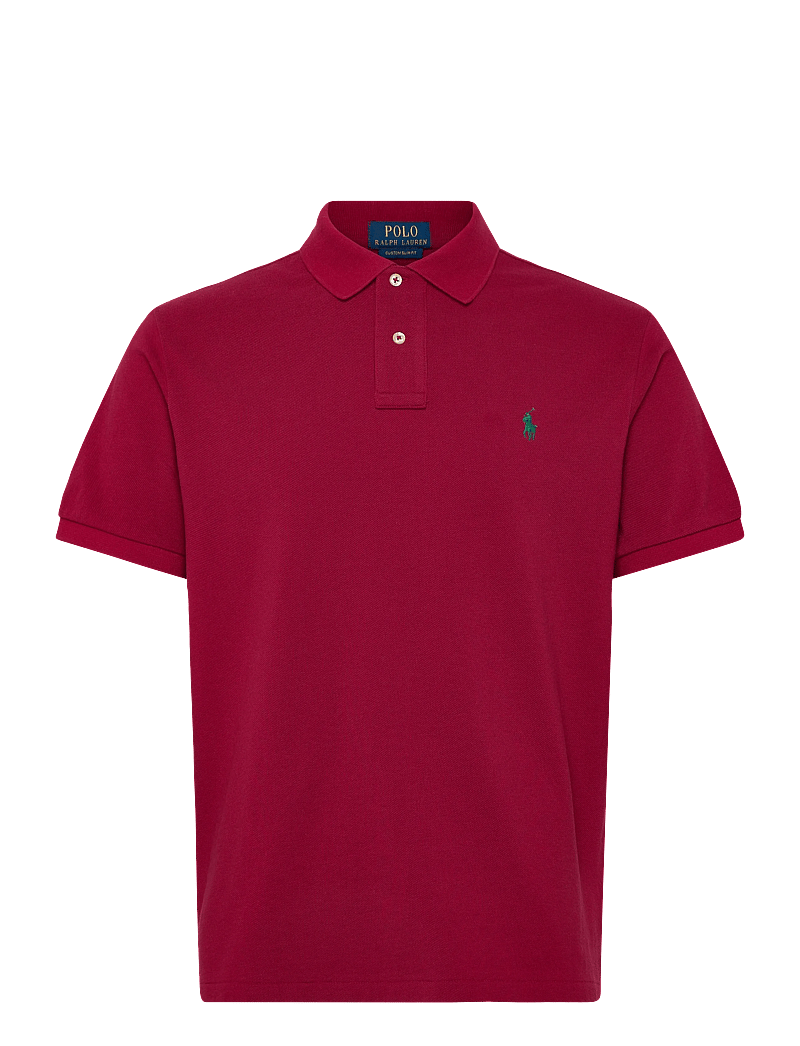 Polo Ralph Lauren - BASIC MESH-SSL-KNT - kortärmade pikéer - heritage red/c521 - 0