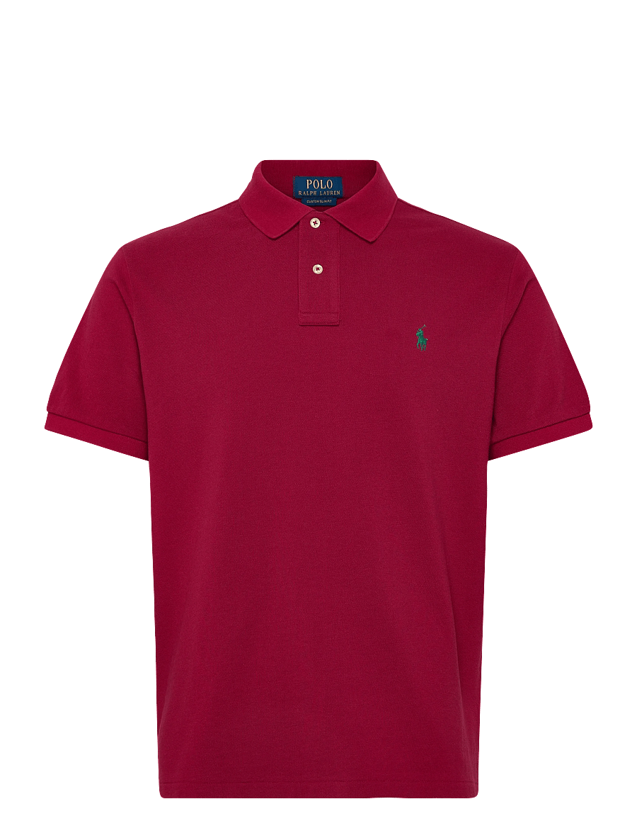 Polo Ralph Lauren - BASIC MESH-SSL-KNT - kortärmade pikéer - heritage red/c521 - 0