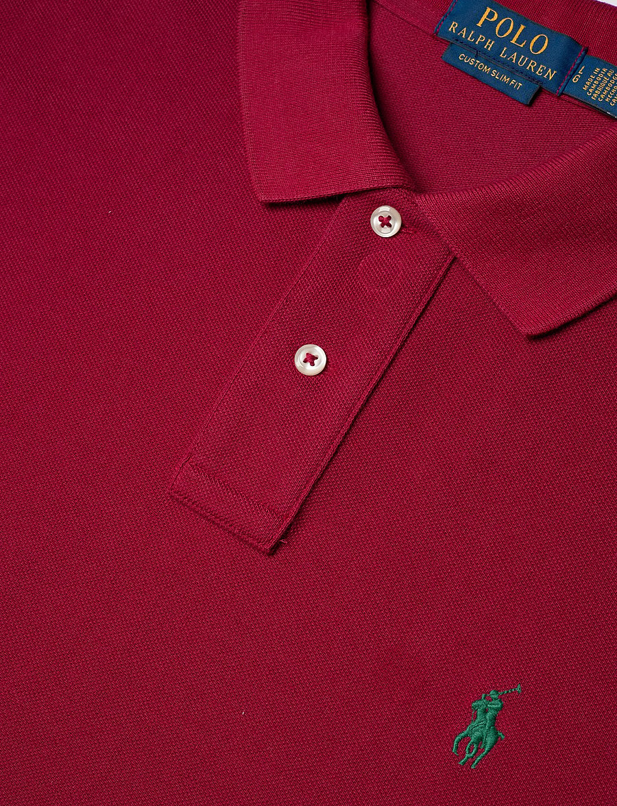 Polo Ralph Lauren - BASIC MESH-SSL-KNT - kortärmade pikéer - heritage red/c521 - 2