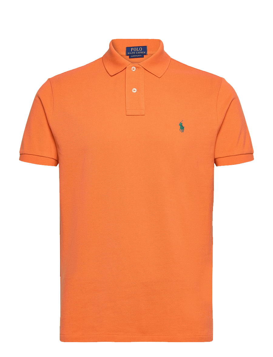 Polo Ralph Lauren - BASIC MESH-SSL-KNT - kurzärmelig - kona orange/c5204 - 0