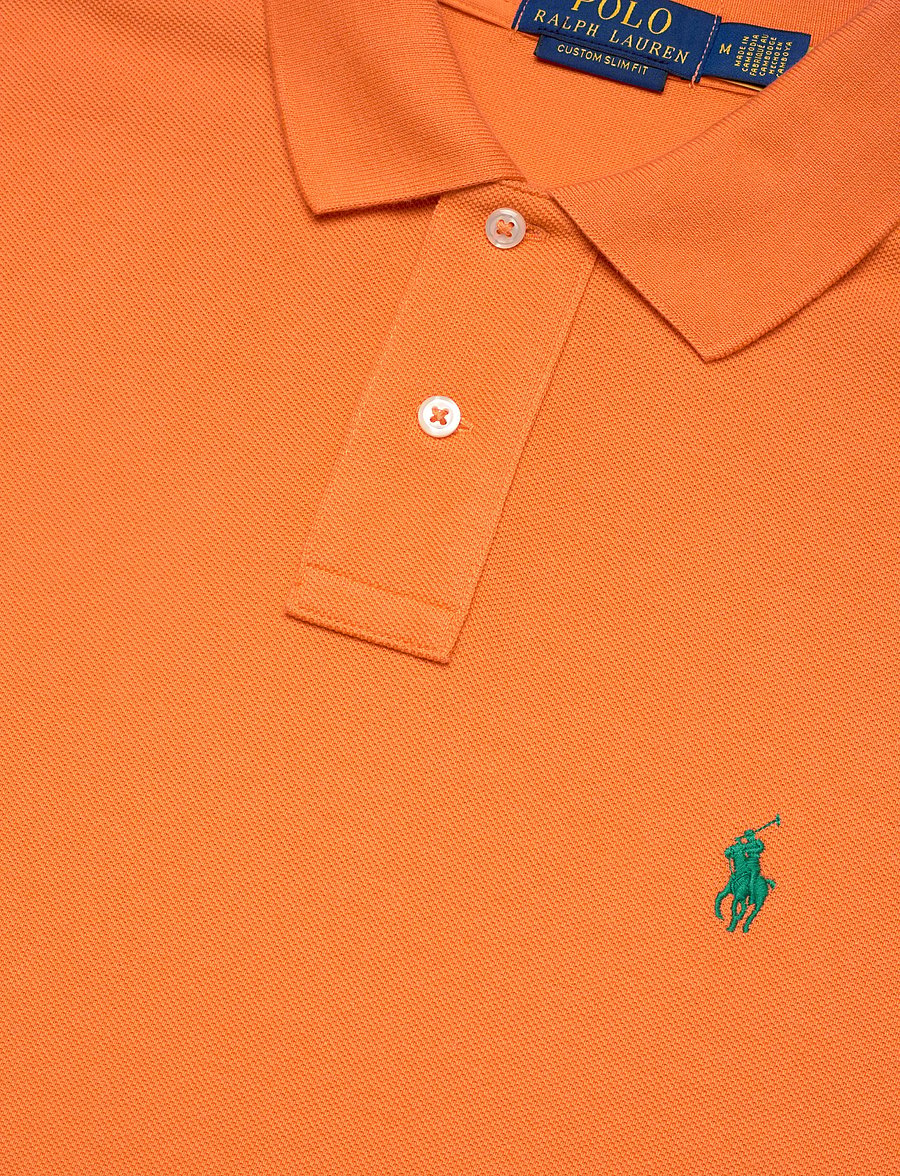 Polo Ralph Lauren - BASIC MESH-SSL-KNT - kurzärmelig - kona orange/c5204 - 2