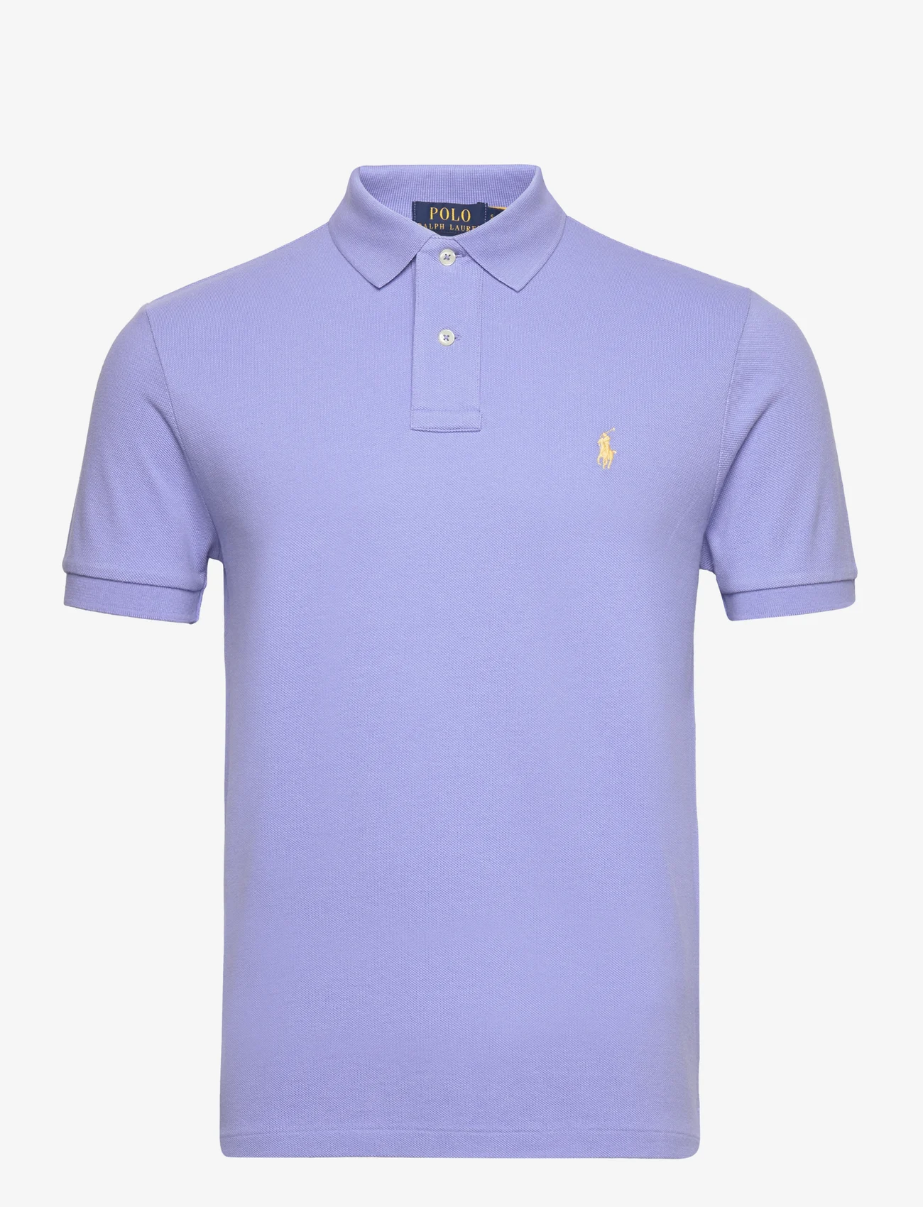 Polo Ralph Lauren - Custom Slim Fit Mesh Polo Shirt - neulotut poolot - lafayette blue/c1 - 0