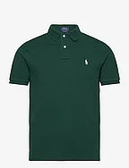 Custom Slim Fit Mesh Polo Shirt - MOSS AGATE/C8228