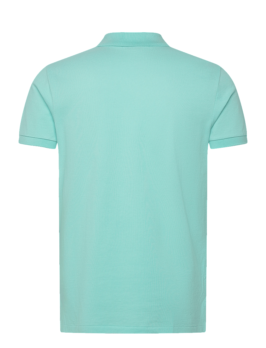 Polo Ralph Lauren - The Iconic Custom Slim Fit Mesh Polo - kurzärmelig - new aqua/c3166 - 1