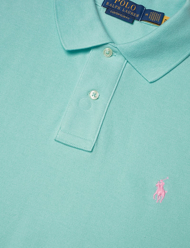 Polo Ralph Lauren - BASIC MESH-SSL-KNT - kortärmade pikéer - new aqua/c3166 - 2