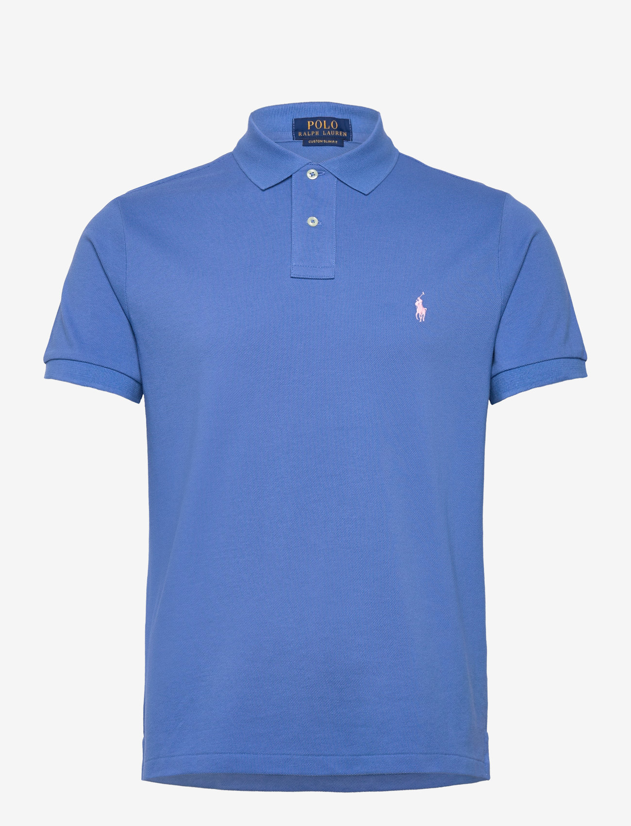 Polo Ralph Lauren - BASIC MESH-SSL-KNT - kortærmede poloer - new england blue/ - 0
