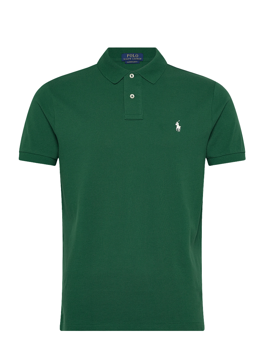 Polo Ralph Lauren - The Iconic Custom Slim Fit Mesh Polo - lühikeste varrukatega polod - new forest/c1730 - 0