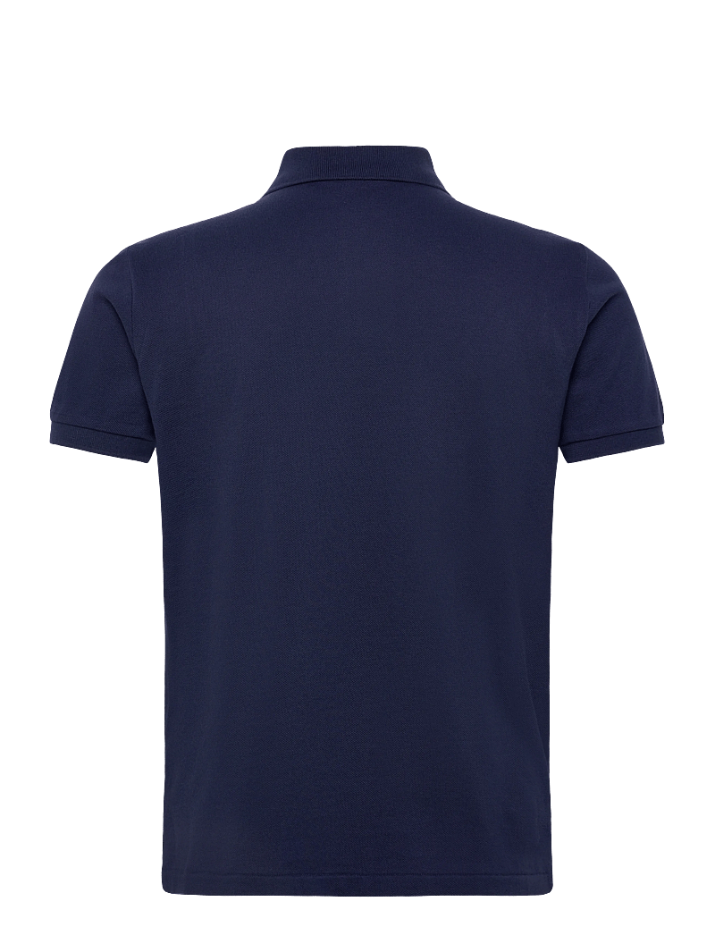 Polo Ralph Lauren - The Iconic Custom Slim Fit Mesh Polo - kortærmede poloer - newport navy/crea - 1