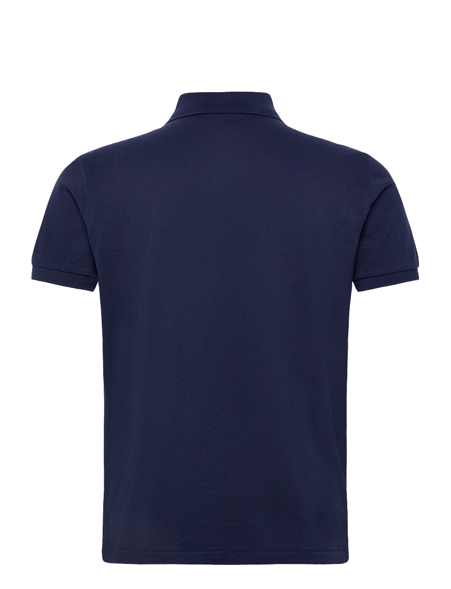 Polo Ralph Lauren - The Iconic Custom Slim Fit Mesh Polo - kortermede - newport navy/crea - 1