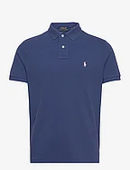 Custom Slim Fit Mesh Polo Shirt - OLD ROYAL/C3115