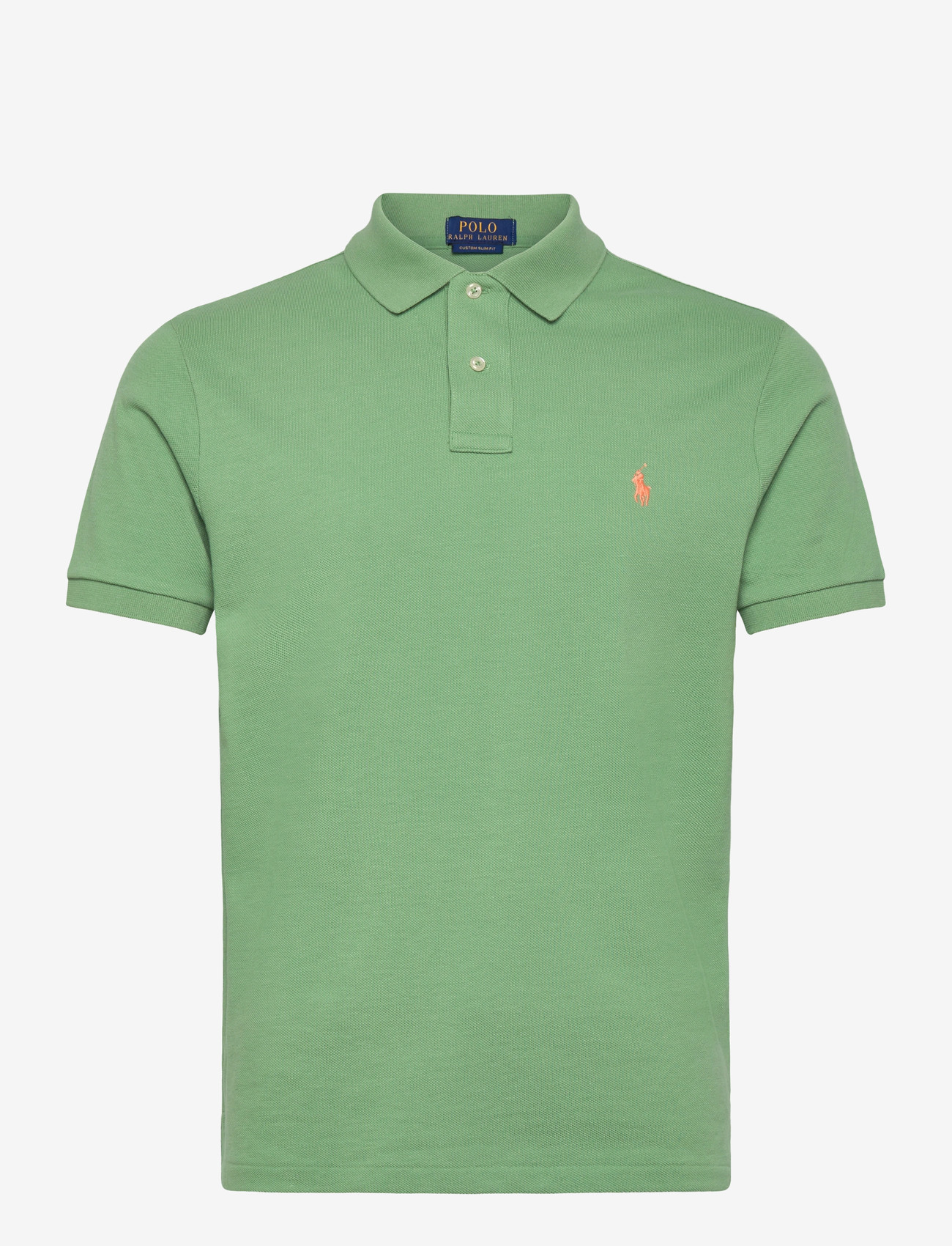 Polo Ralph Lauren - BASIC MESH-SSL-KNT - kortærmede poloer - outback green/c24 - 0