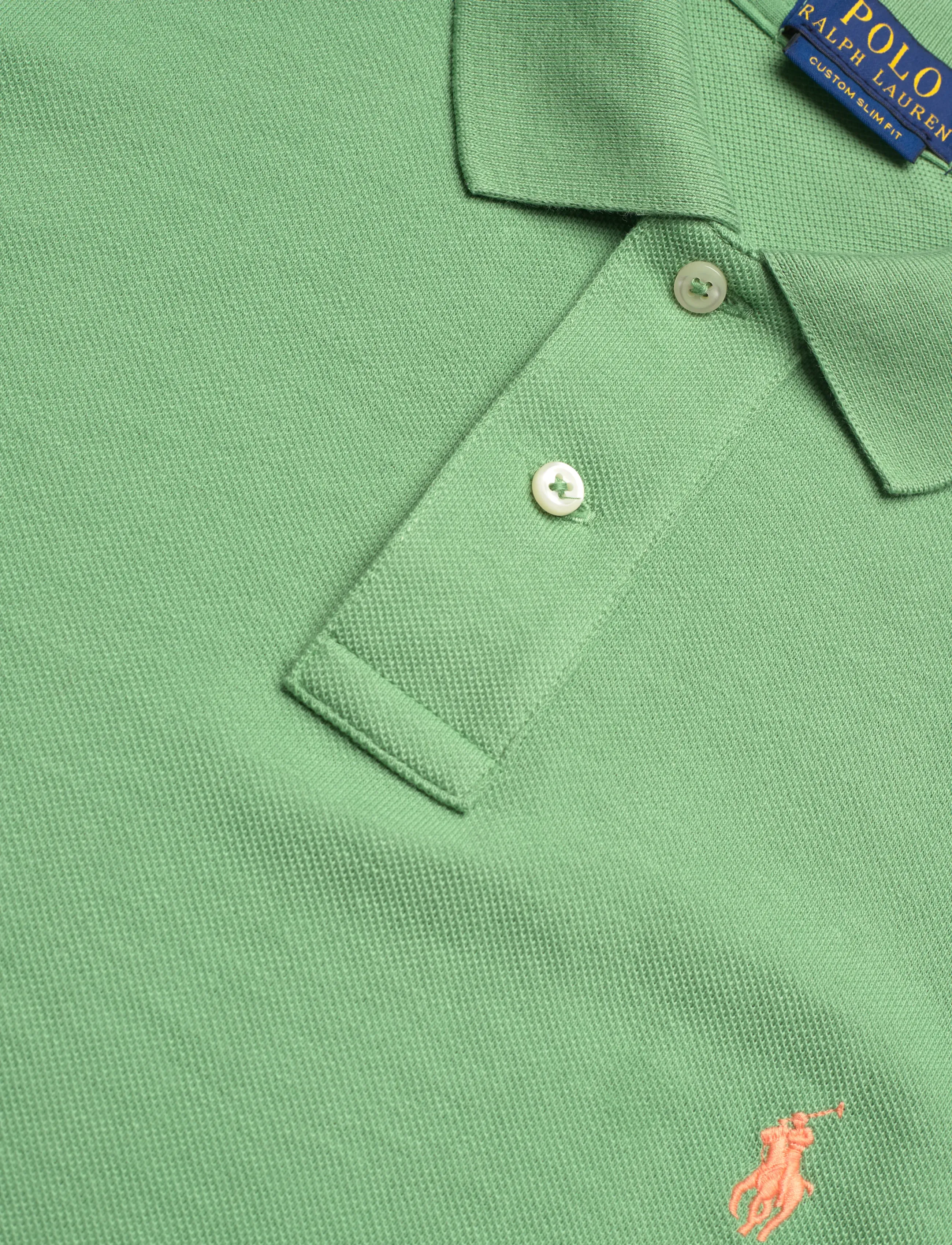 Polo Ralph Lauren - BASIC MESH-SSL-KNT - kurzärmelig - outback green/c24 - 2