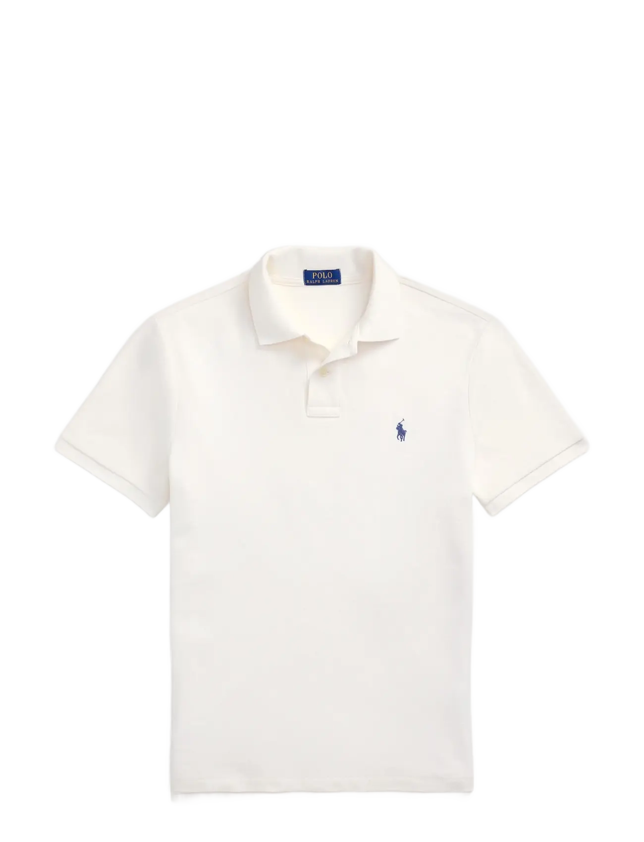 Polo Ralph Lauren - BASIC MESH-SSL-KNT - korte mouwen - pale cream/c7952 - 1