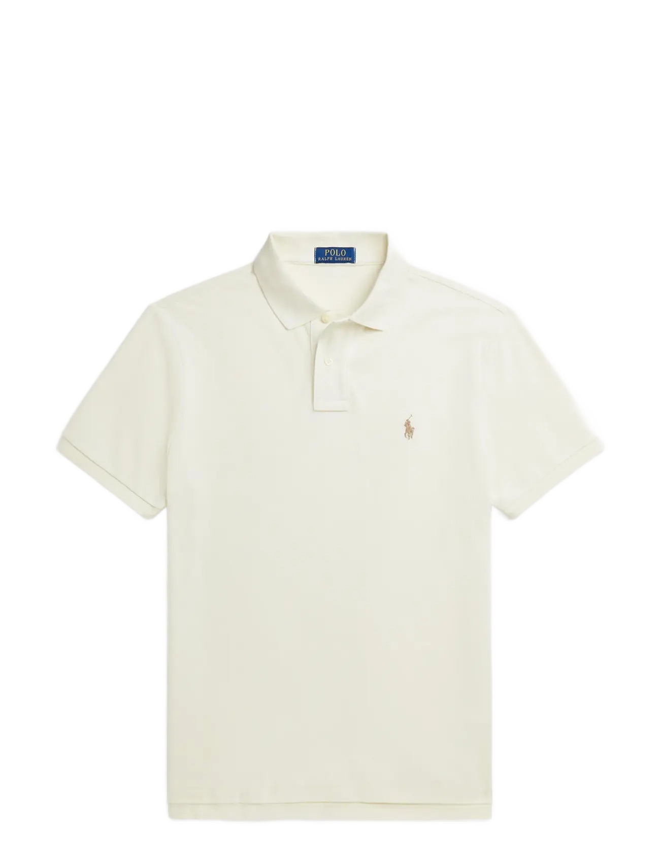 Polo Ralph Lauren BASIC MESH-SSL-KNT - Riided - PARCHMENT CREAM/C / cream