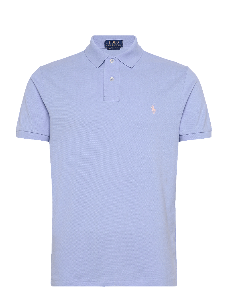 Polo Ralph Lauren - BASIC MESH-SSL-KNT - kortärmade pikéer - pebble blue/c3115 - 0