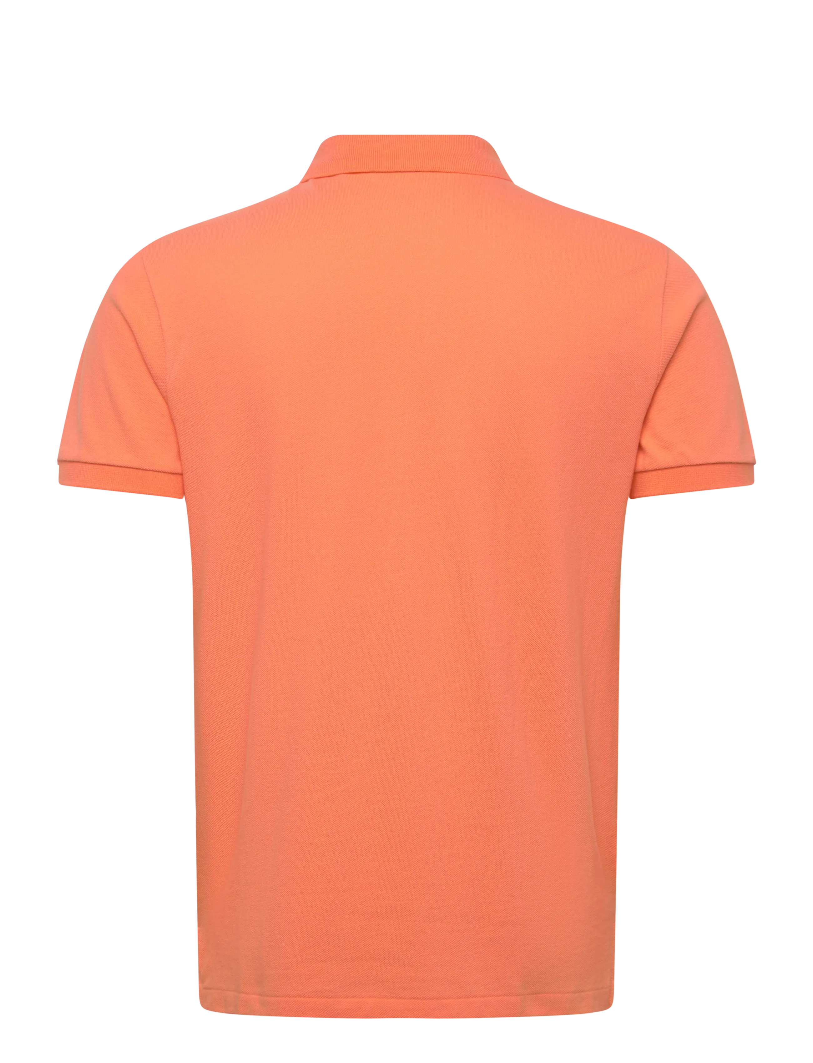 Polo Ralph Lauren - The Iconic Custom Slim Fit Mesh Polo - polo shirts - pompano orange/c5 - 2