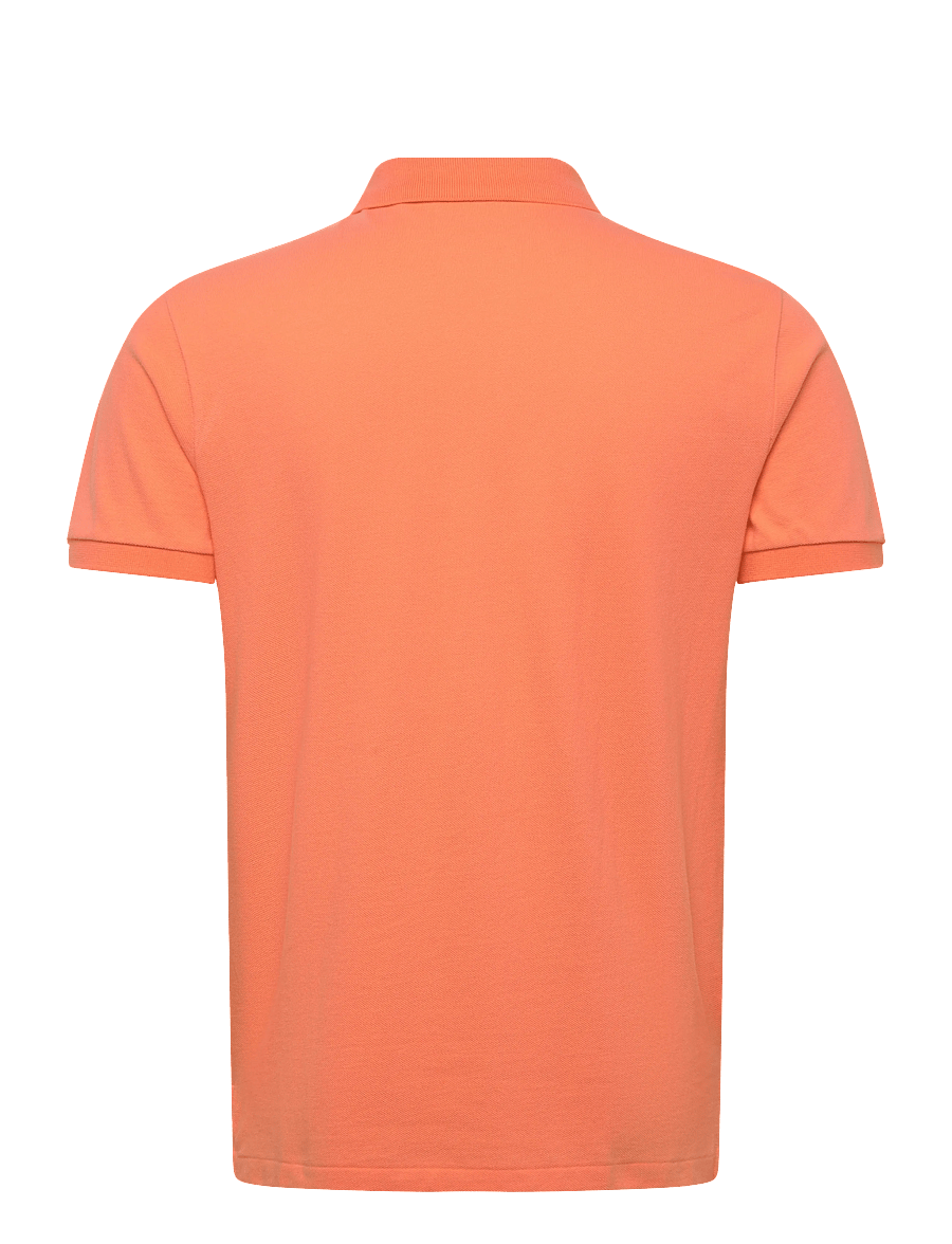 Polo Ralph Lauren - The Iconic Custom Slim Fit Mesh Polo - kortærmede poloer - pompano orange/c5 - 2