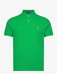 Polo Ralph Lauren - Custom Slim Fit Mesh Polo Shirt - polo krekli ar īsām piedurknēm - preppy green/c242 - 0