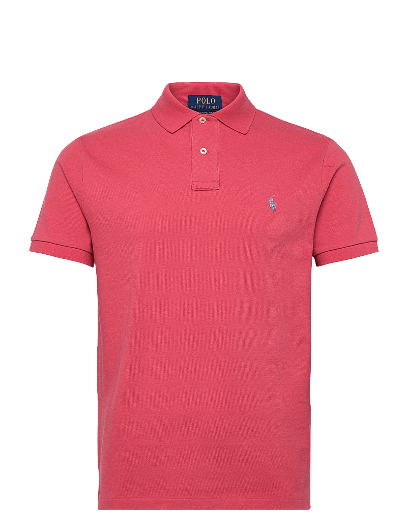 Polo Ralph Lauren - BASIC MESH-SSL-KNT - kortärmade pikéer - red sky/c7215 - 0