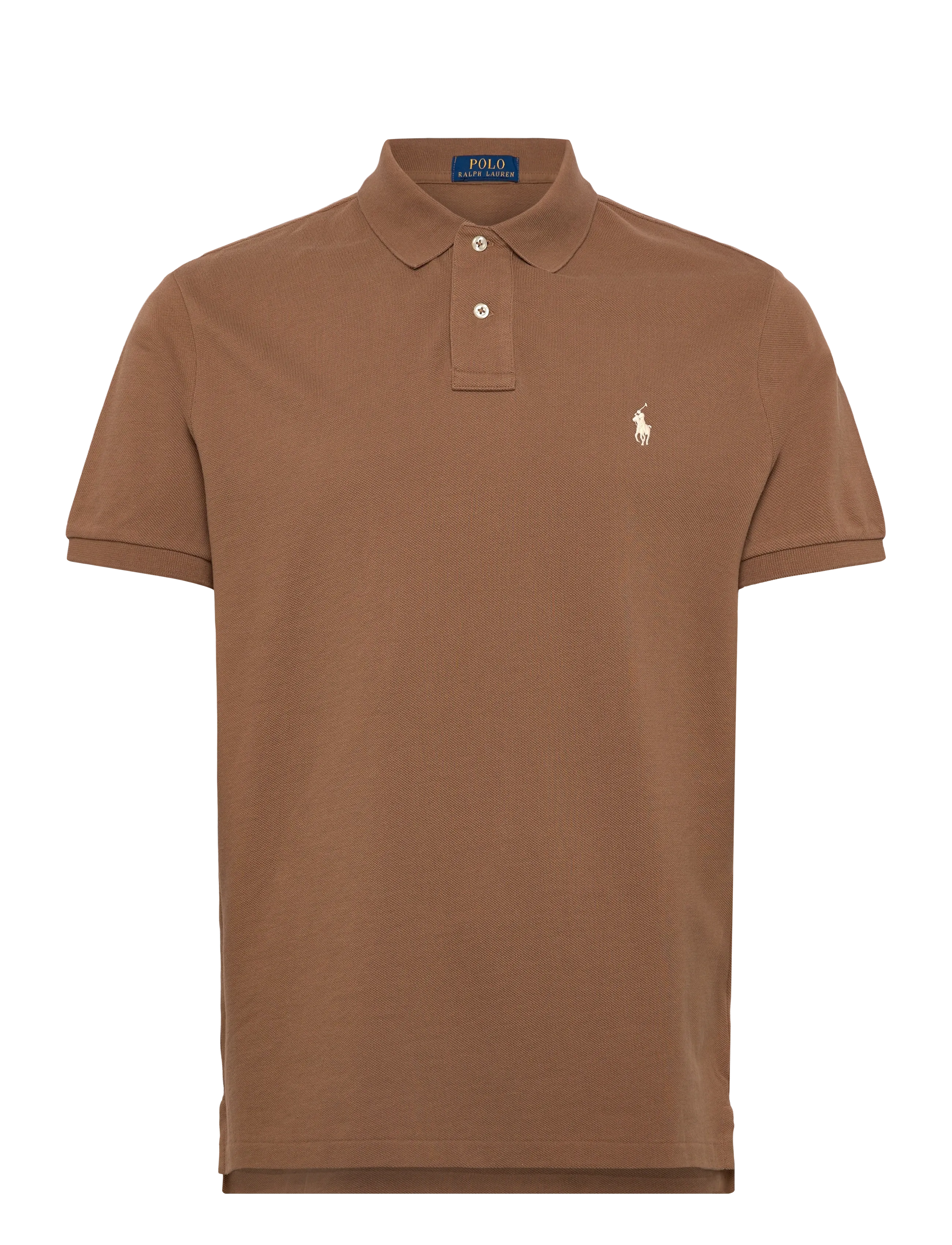 Polo Ralph Lauren The Iconic Mesh Polo Shirt - Kortærmede poloer - RL BROWN/C8125 / brown