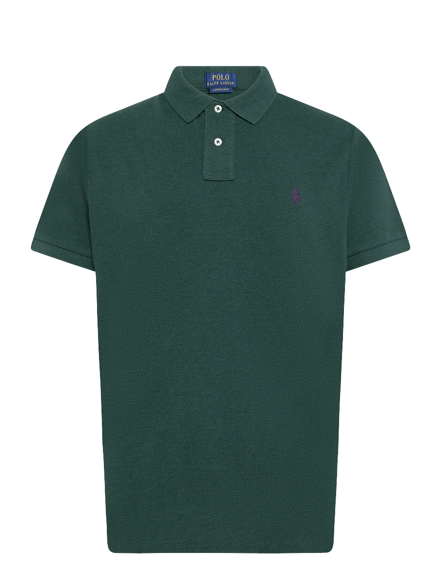 Polo Ralph Lauren - The Iconic Custom Slim Fit Mesh Polo - polo shirts - scotch pine heath - 2