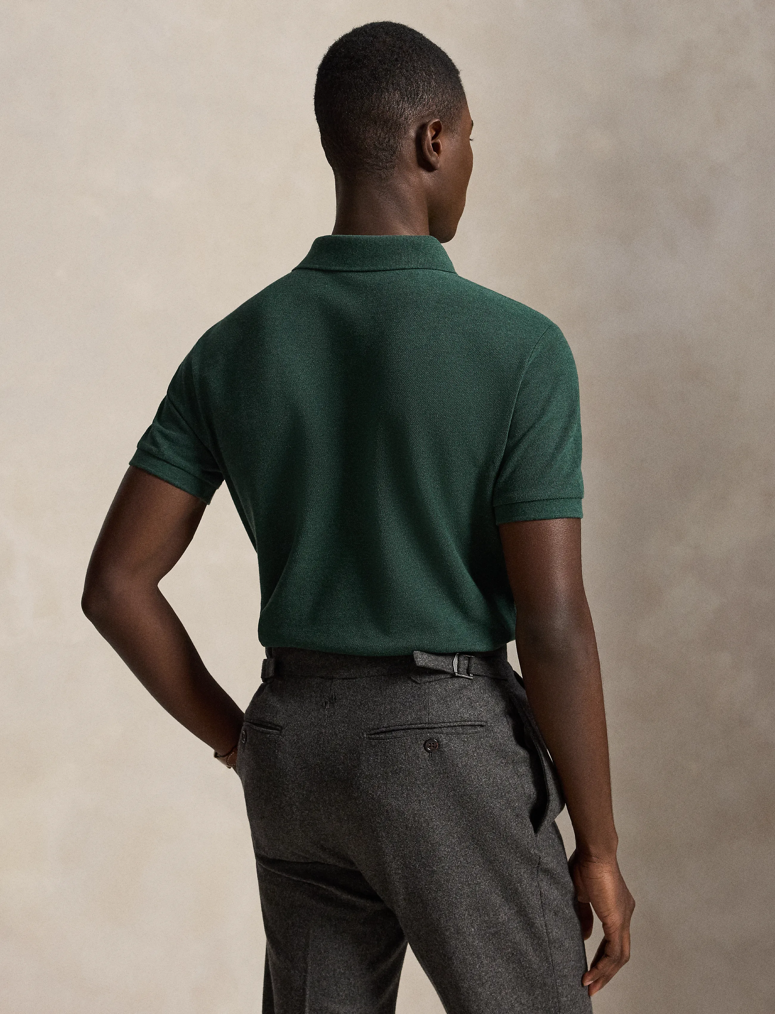 Polo Ralph Lauren - The Iconic Custom Slim Fit Mesh Polo - kurzärmelig - scotch pine heath - 2