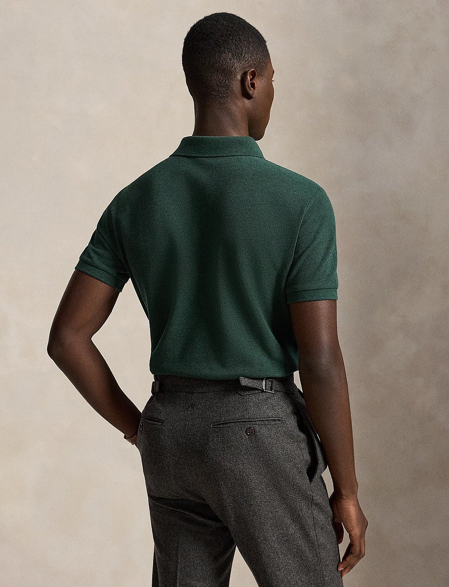 Polo Ralph Lauren - The Iconic Custom Slim Fit Mesh Polo - kurzärmelig - scotch pine heath - 2