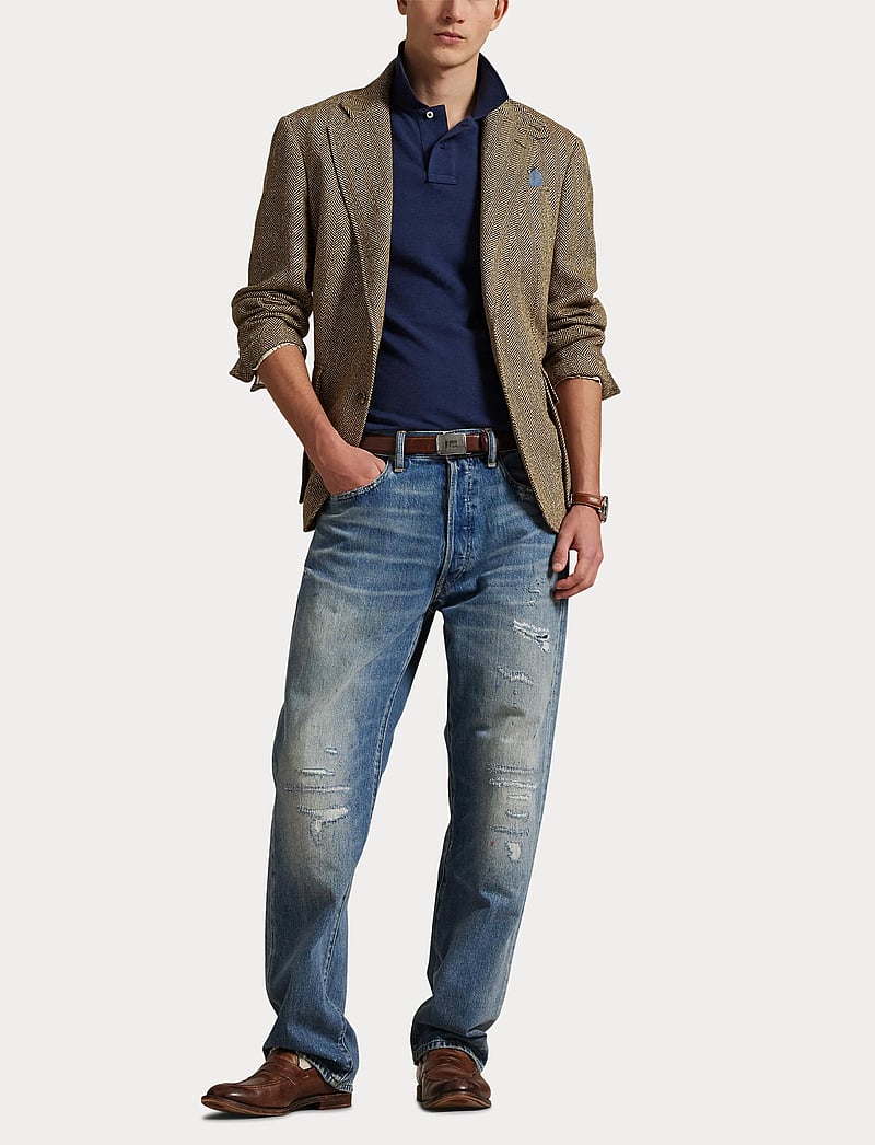 Polo Ralph Lauren - BASIC MESH-SSL-KNT - kortärmade pikéer - spring navy heath - 4